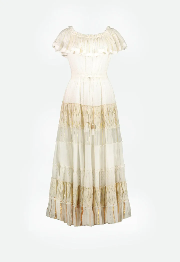 Peasant Off Shoulder Dress