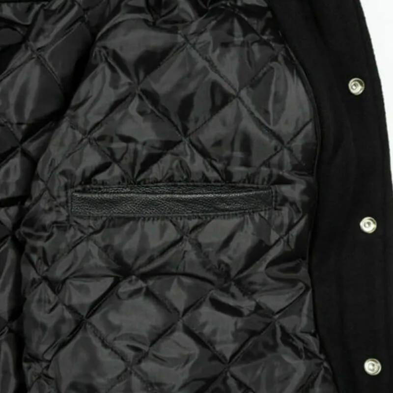 Philadelphia Eagles Collared Varsity Jacket - NFL Letterman Jacket - Clubs Varsity