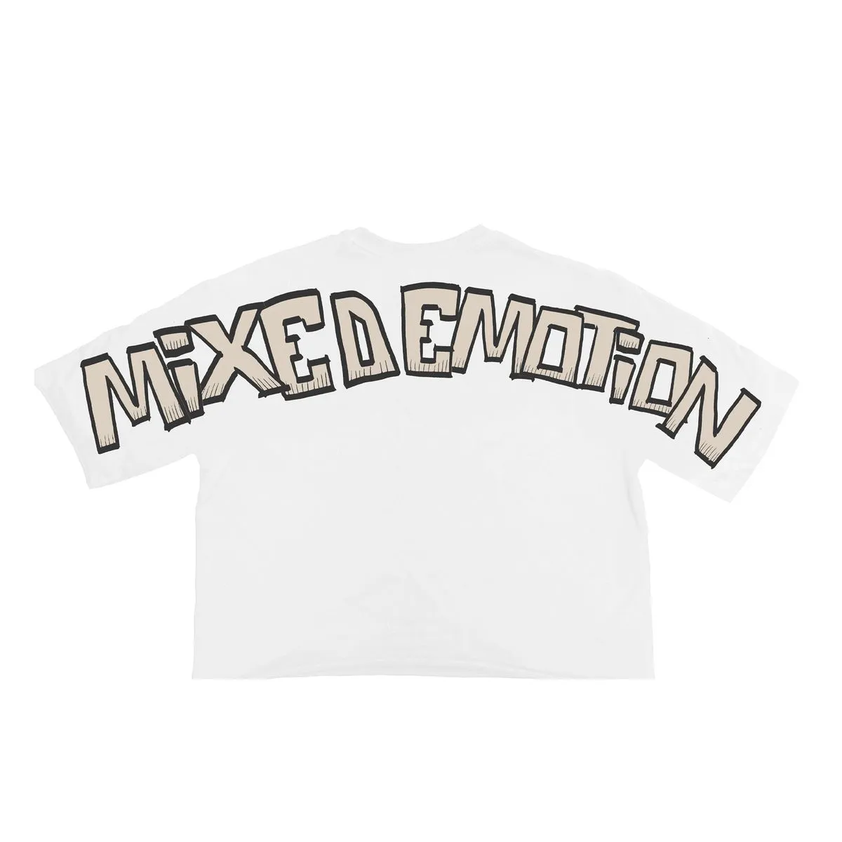 Pirate Cropped T-Shirt - White