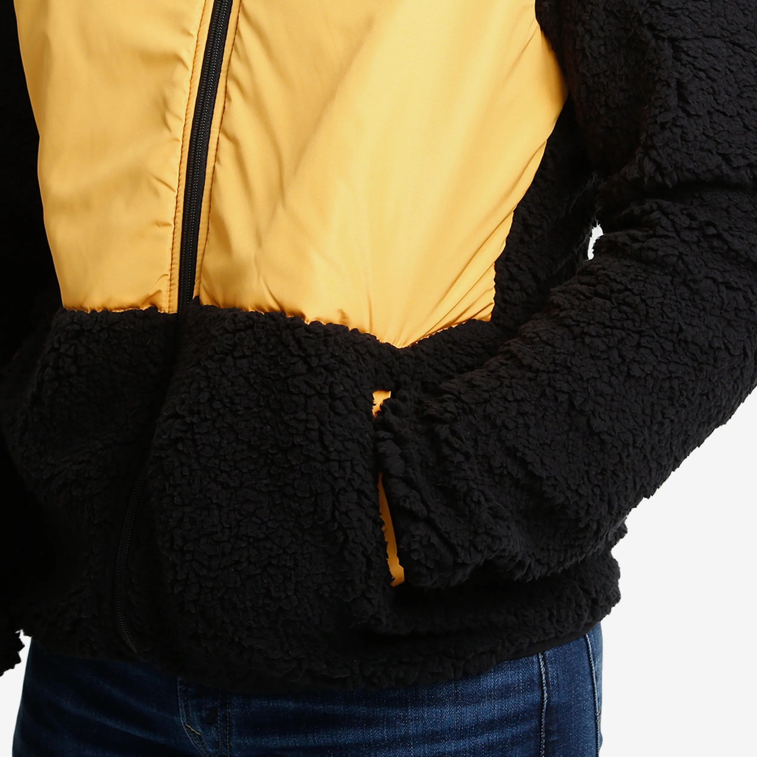 Pittsburgh Steelers Sherpa Soft Zip Up Jacket