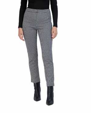 Plaid Knit Trouser