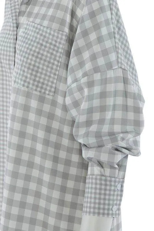 Plaid Shirt with Pocket
