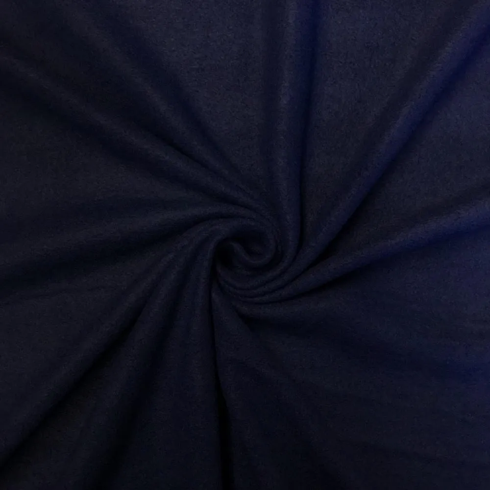 Plain Polar Fleece Navy 140cm