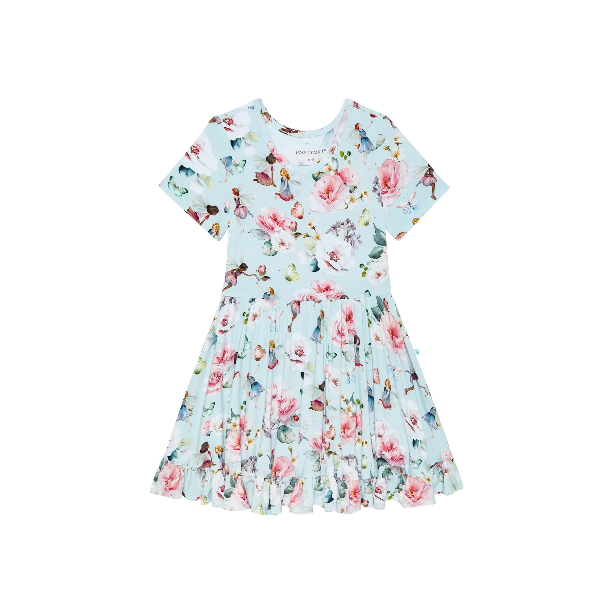 Posh Peanut Melinda Ruffled Twirl Dress