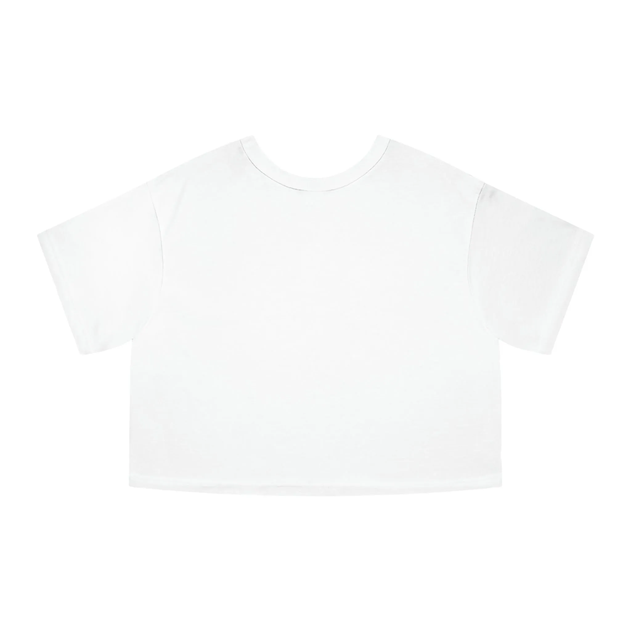 Purple Rain Celtic Cross Cropped T-Shirt