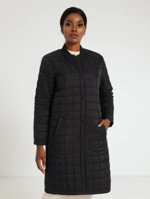 Quilted Jacket - Black