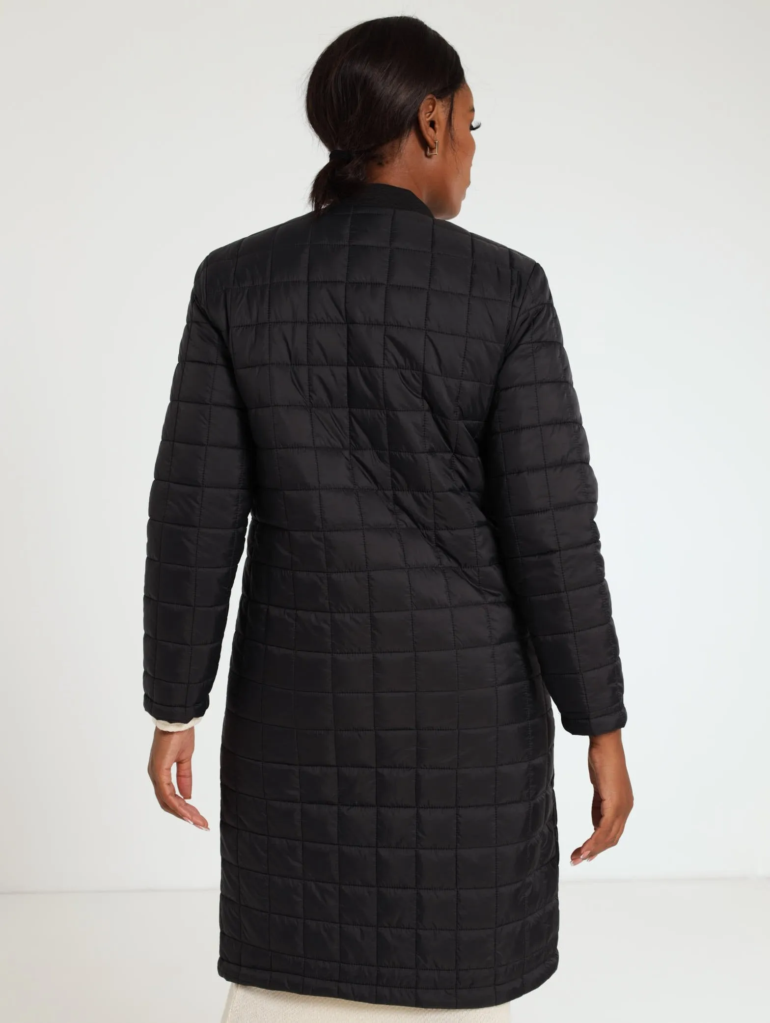 Quilted Jacket - Black