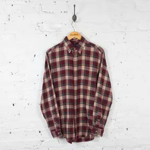 Ralph Lauren Plaid Check Shirt - Red - M