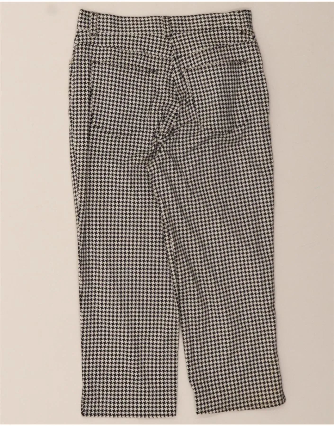 RALPH LAUREN Womens High Waist Capri Trousers US 6 Medium W28 L20 Black