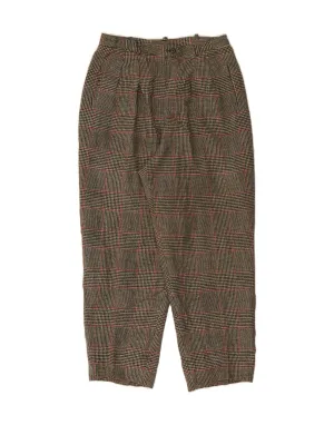 RALPH LAUREN Womens High Waist Chino Trousers US 12 Large W28 L27 Beige