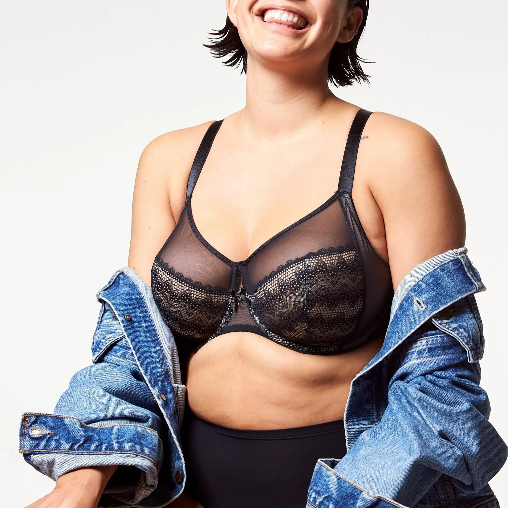 Revele Moi Perfect Fit Underwire Bra In Black - Chantelle