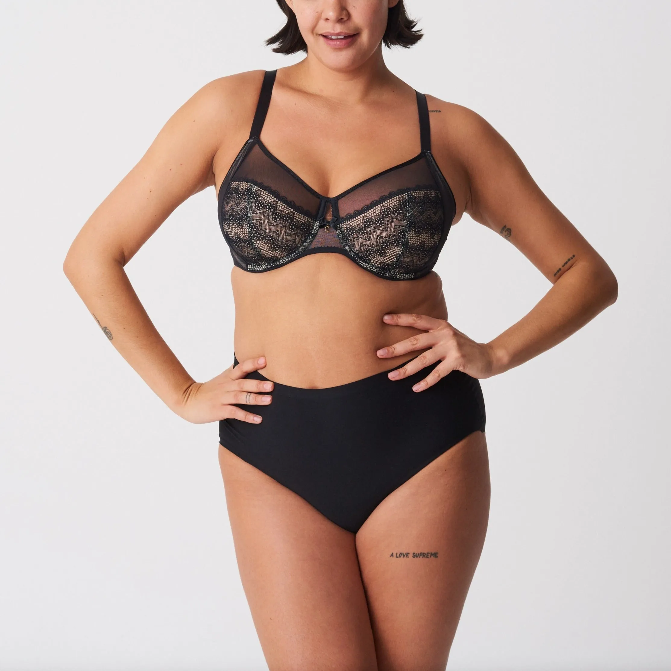 Revele Moi Perfect Fit Underwire Bra In Black - Chantelle