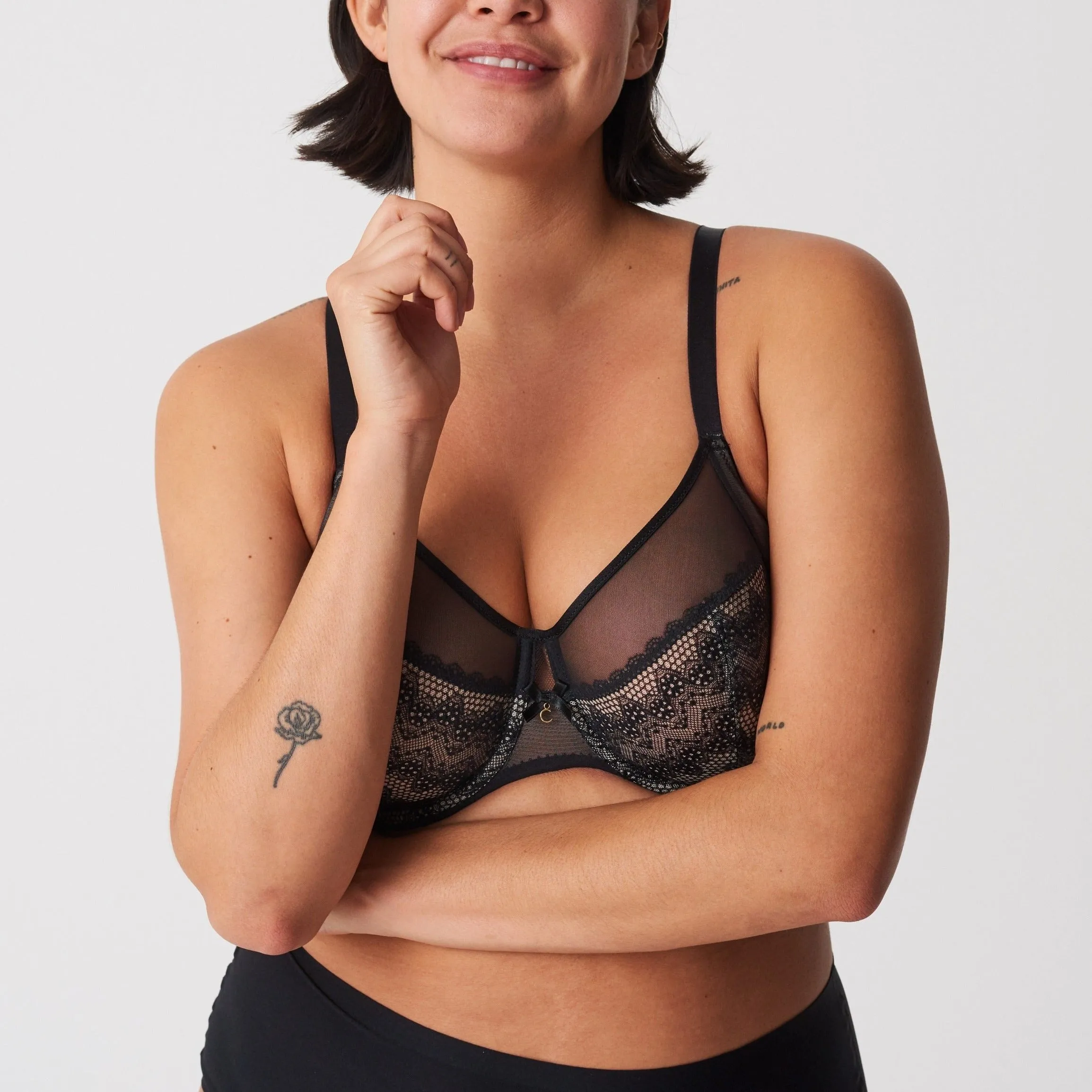 Revele Moi Perfect Fit Underwire Bra In Black - Chantelle