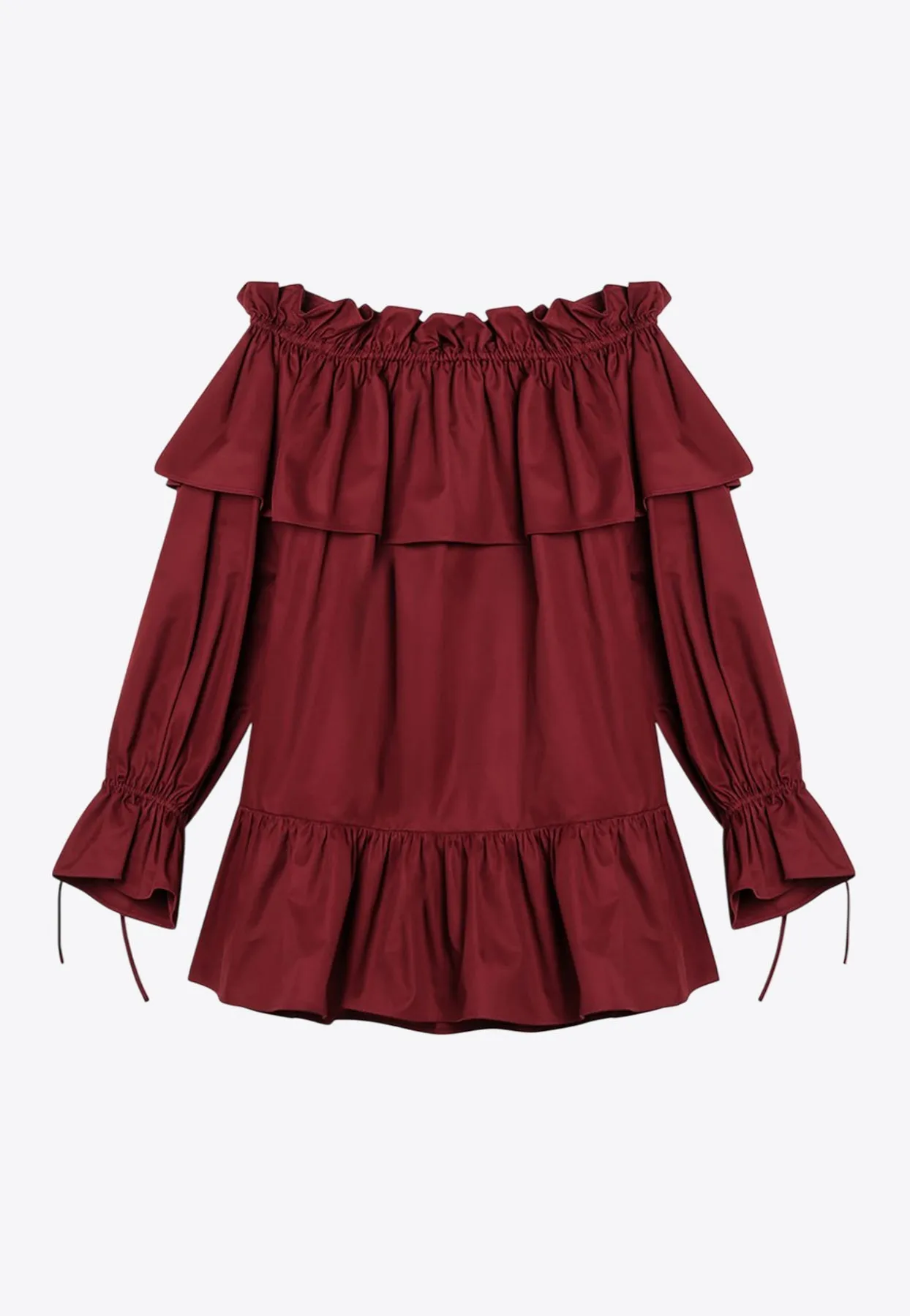 Ruffled Mini Dress