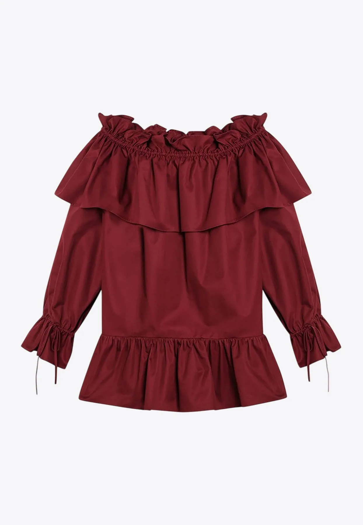 Ruffled Mini Dress