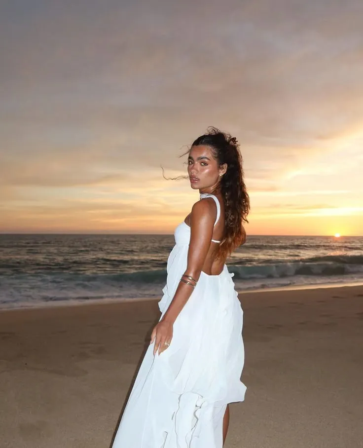 Sarah | Glamorous Ruffled Maxi Dress