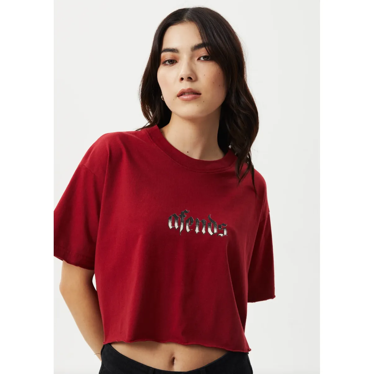 Scorpio Slay Recycled Cropped Tee