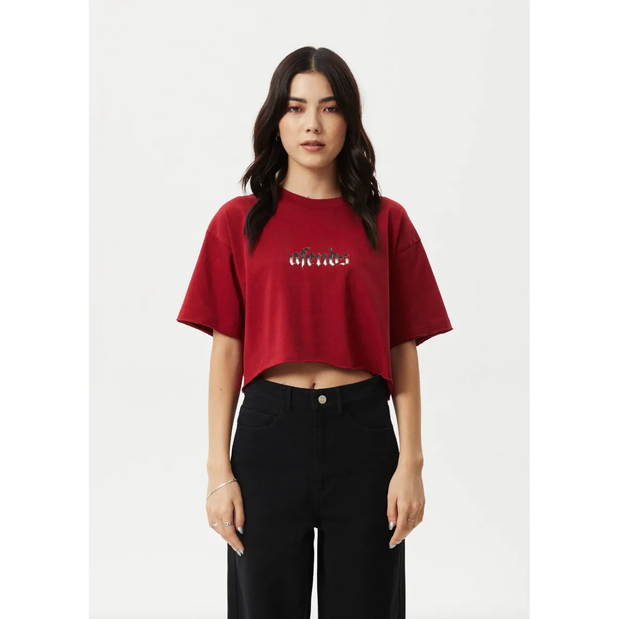 Scorpio Slay Recycled Cropped Tee
