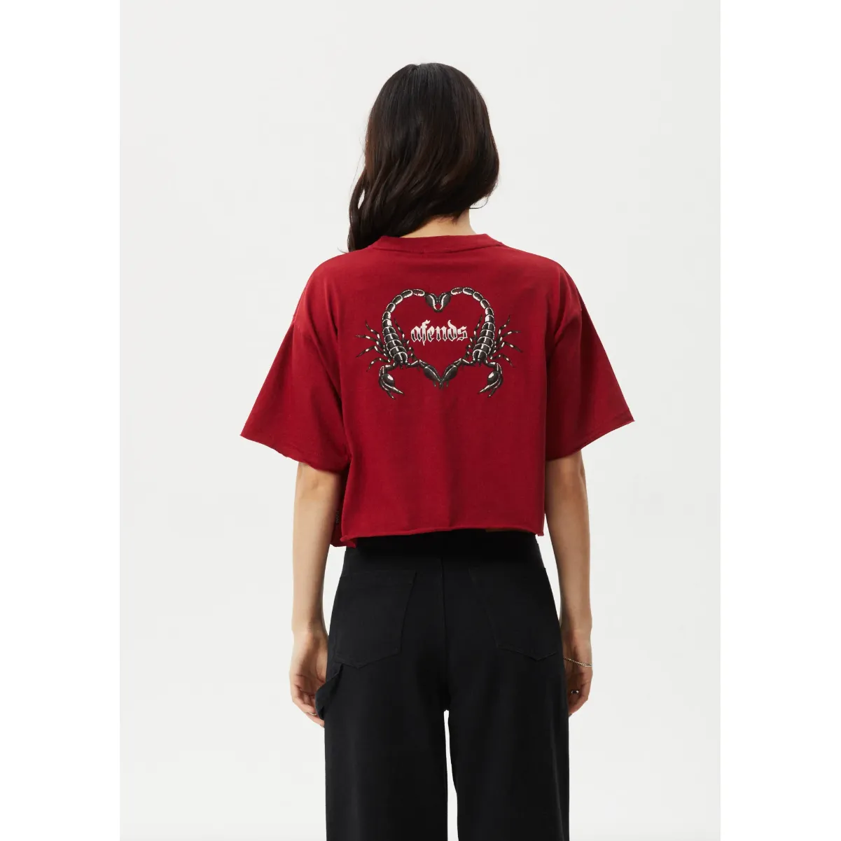 Scorpio Slay Recycled Cropped Tee