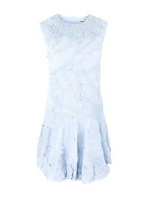Simkhai Vallan Mini Dress in Blue Haze