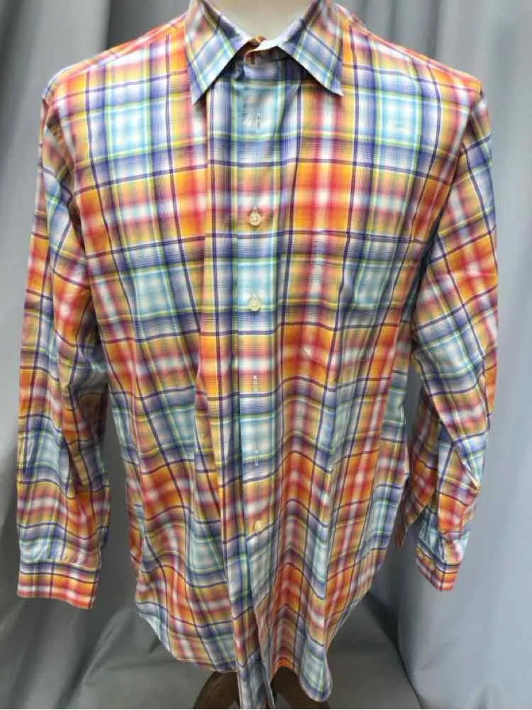 SIZE X LARGE SCOTT BARBER Men's SHIRTS