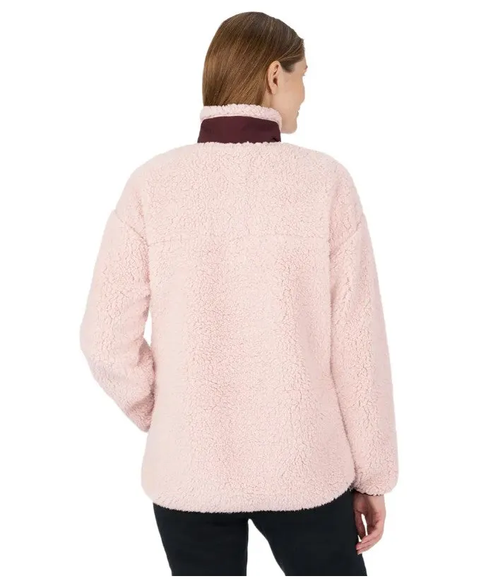SKI-DOO WOMEN'S 1/4 ZIP SHERPA FLEECE