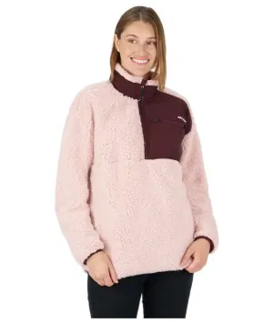 SKI-DOO WOMEN'S 1/4 ZIP SHERPA FLEECE