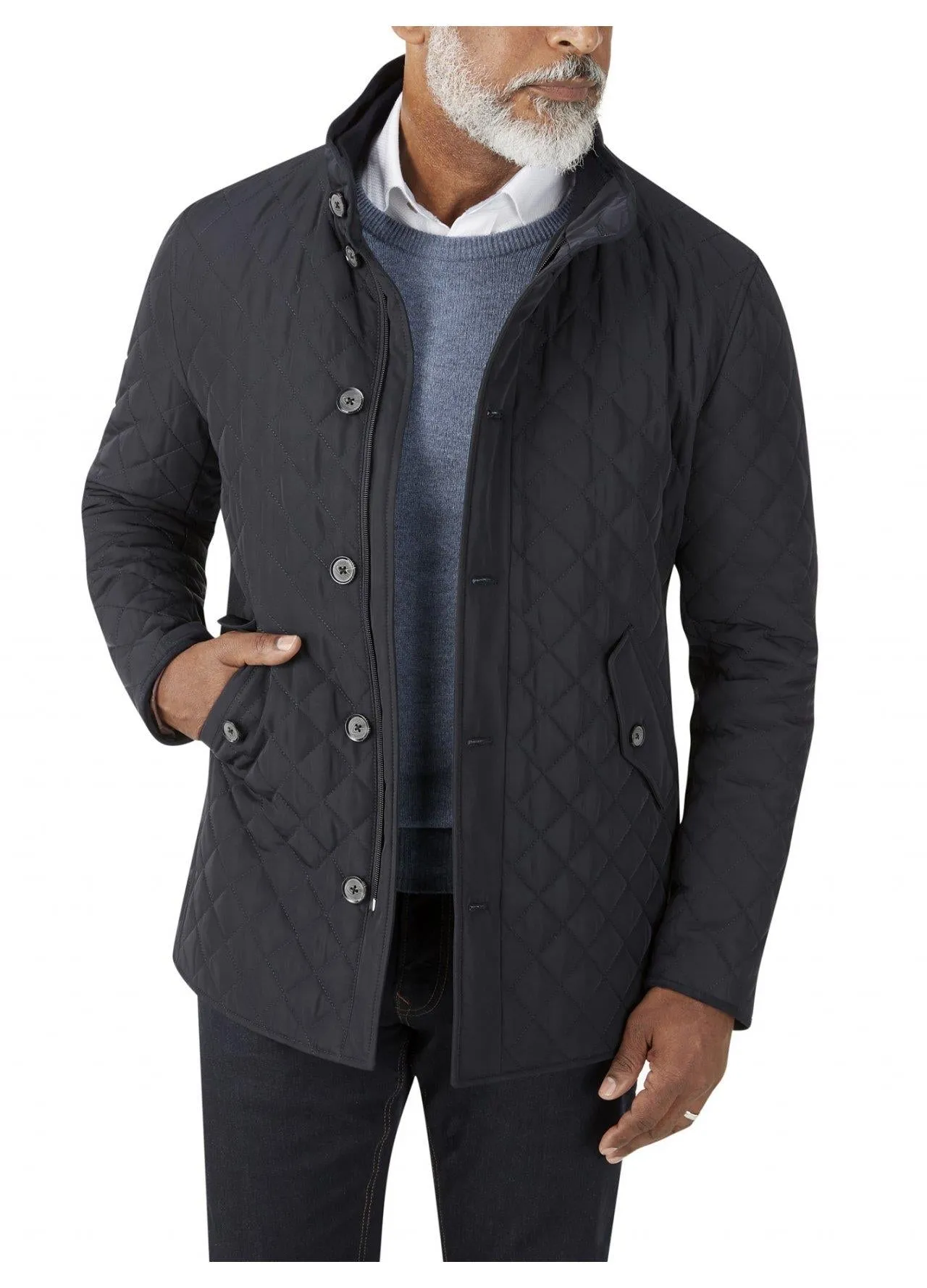 SKOPES Mens Big Size Quilted Coat (Pembridge)