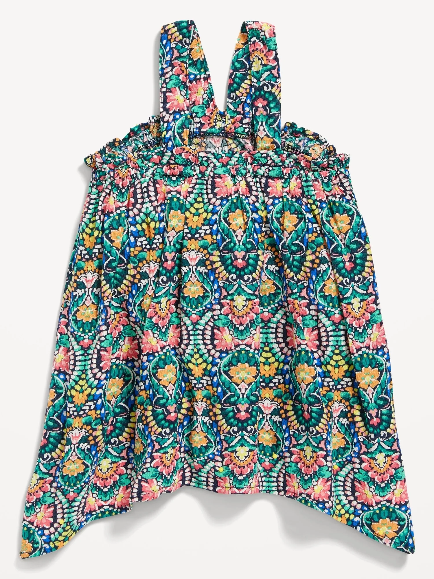 Sleeveless Printed Swing Dress for Baby