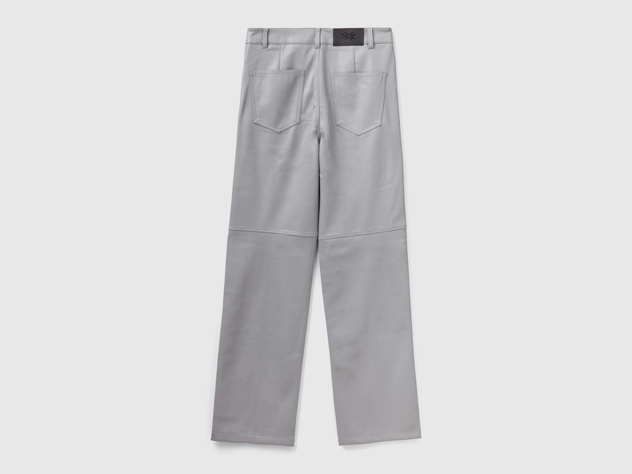 Solid Straight Fit Trousers