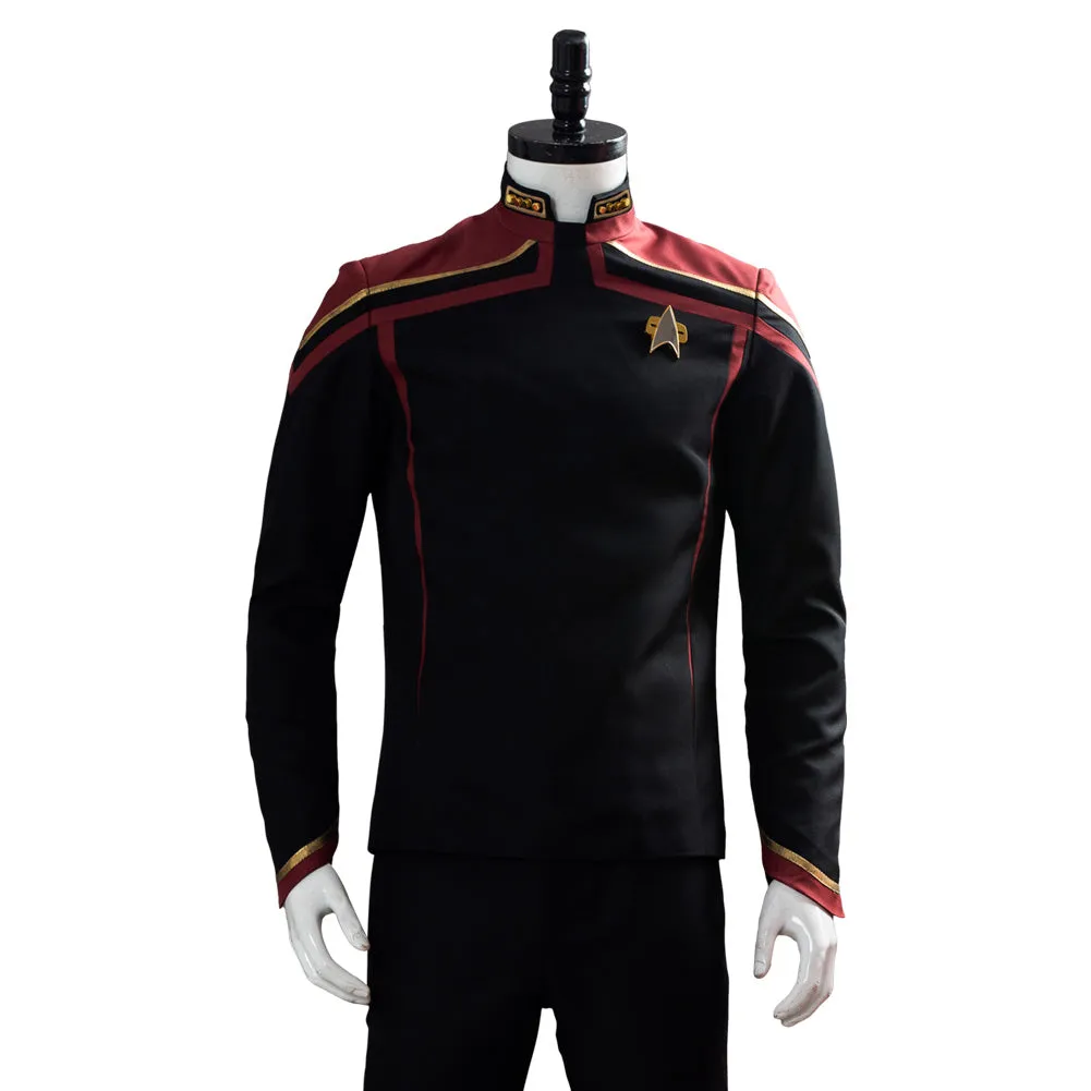 Star Trek Picard-Jean-Luc Picard Unfirt Outfit Cosplay Costume Halloween Carnival Suit