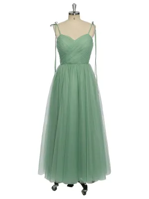 Straps Sweetheart A-Line Tulle Tea Party Dress YW231063-1
