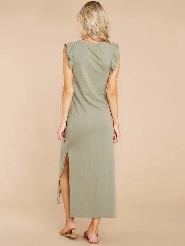 Stunncal Ruffled Loose Dress