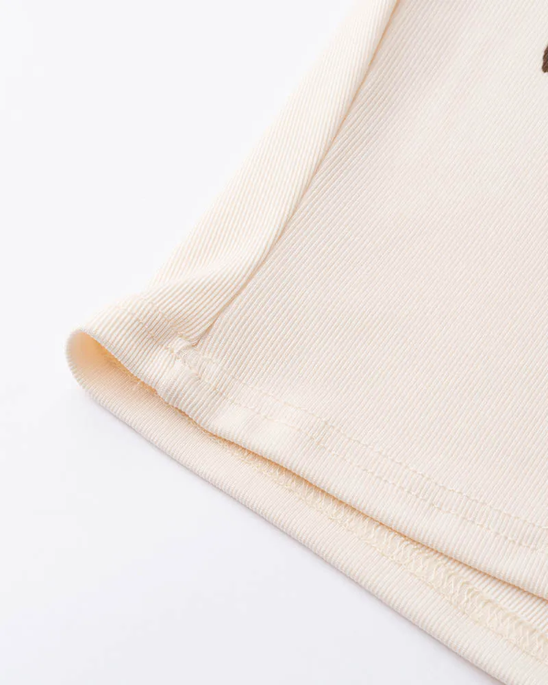 Such Cute University Asymmetrical Top