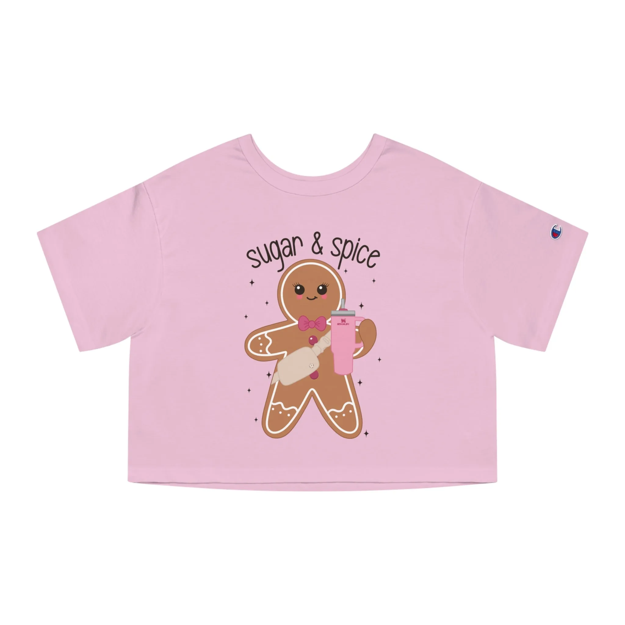 Sugar & Spice Gingerbread Cropped T-Shirt