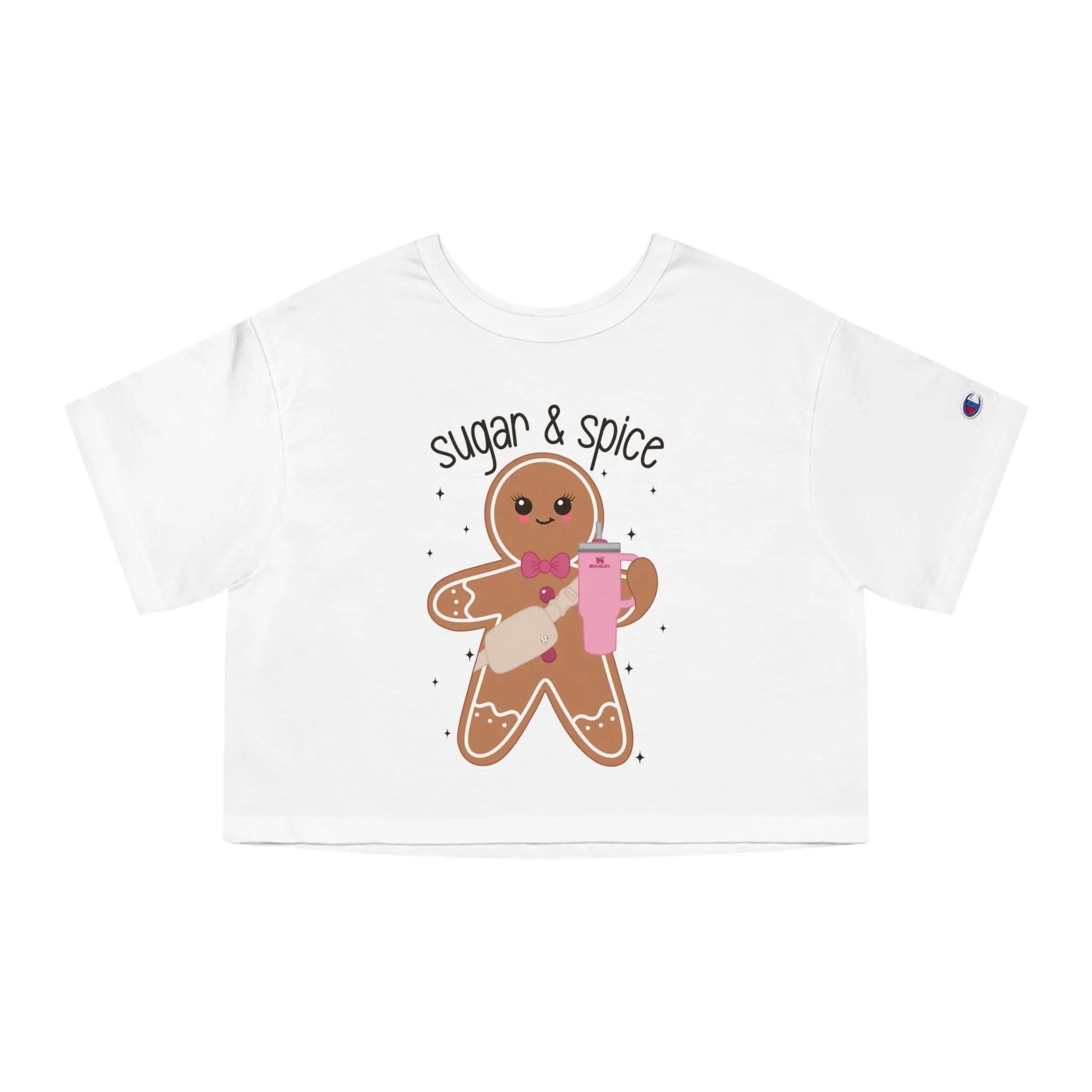 Sugar & Spice Gingerbread Cropped T-Shirt