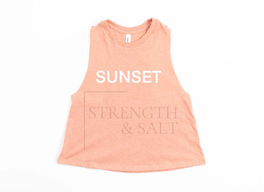 Sweat That S*it Out Crop Top