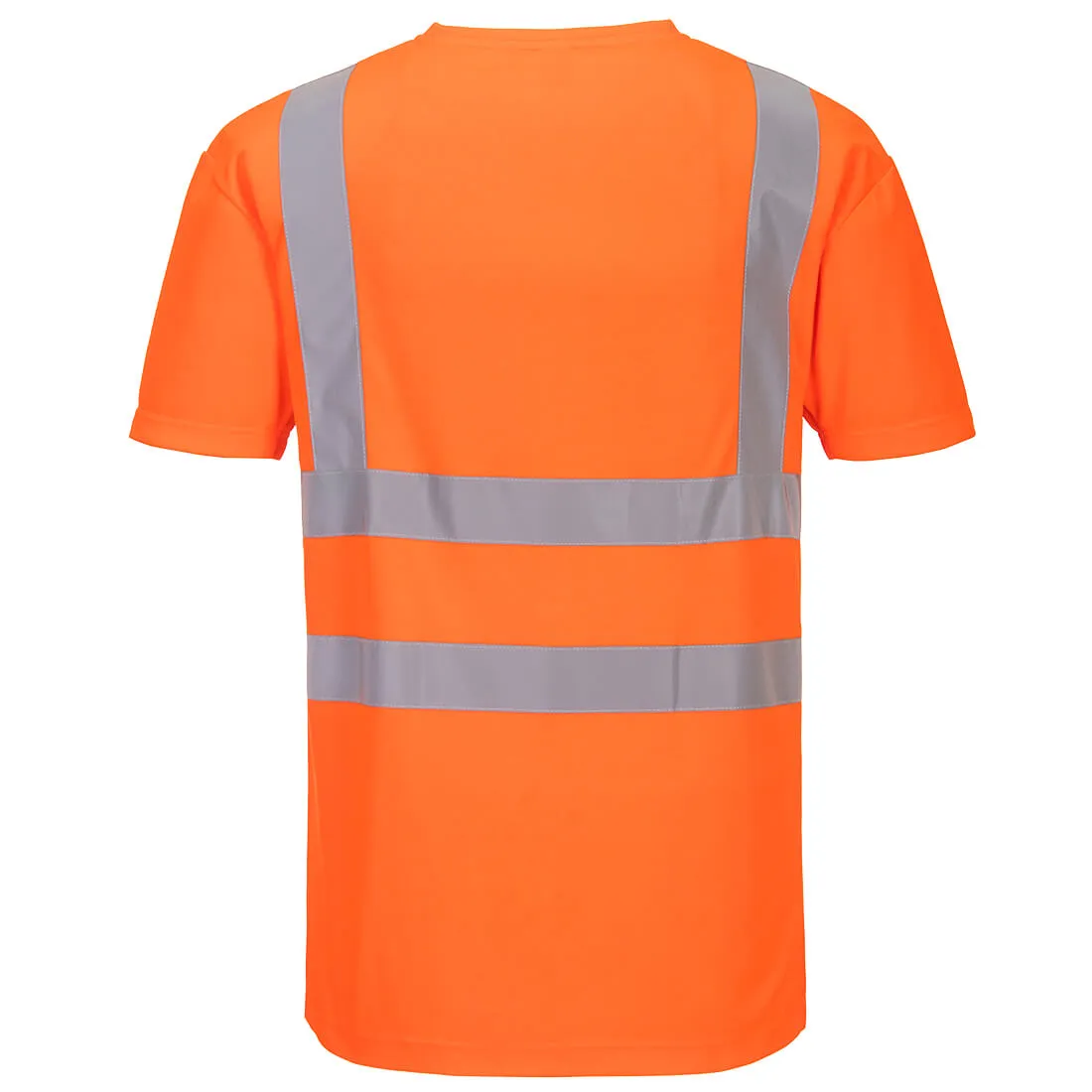 T-shirt con inserti in mesh con scollo a V