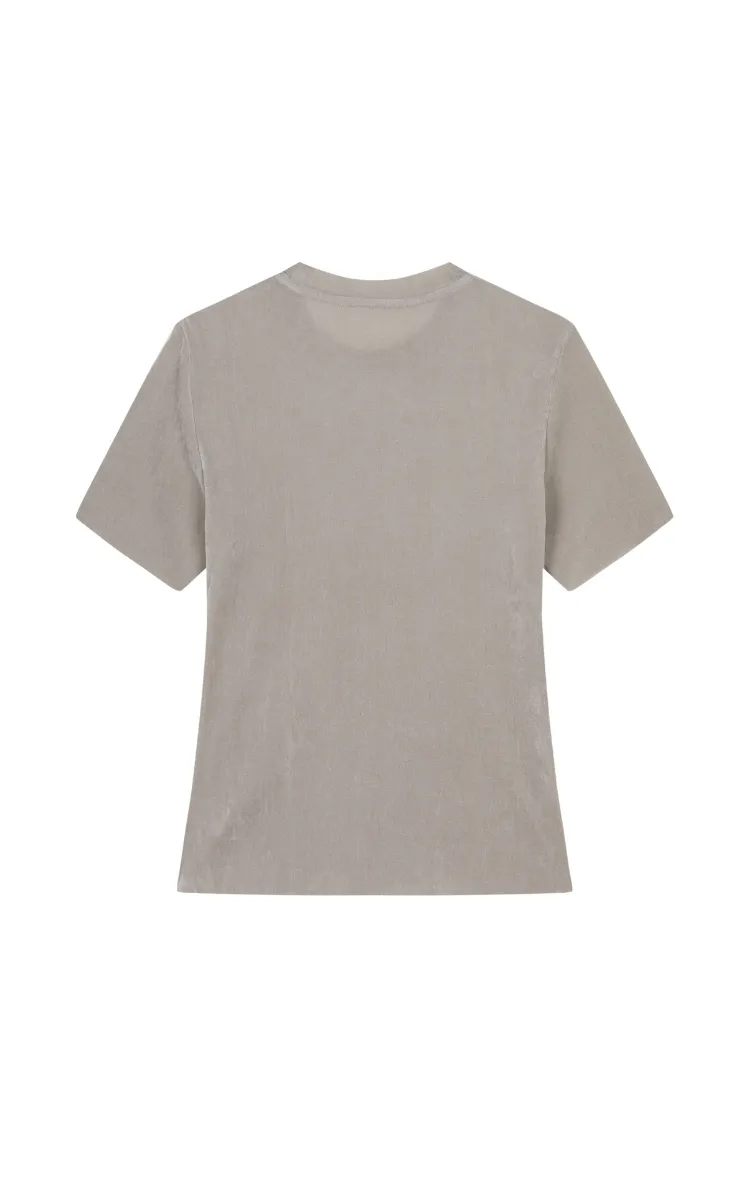 T-shirt / JNBY Fuzzy Pup Graphic Mesh T-shirt