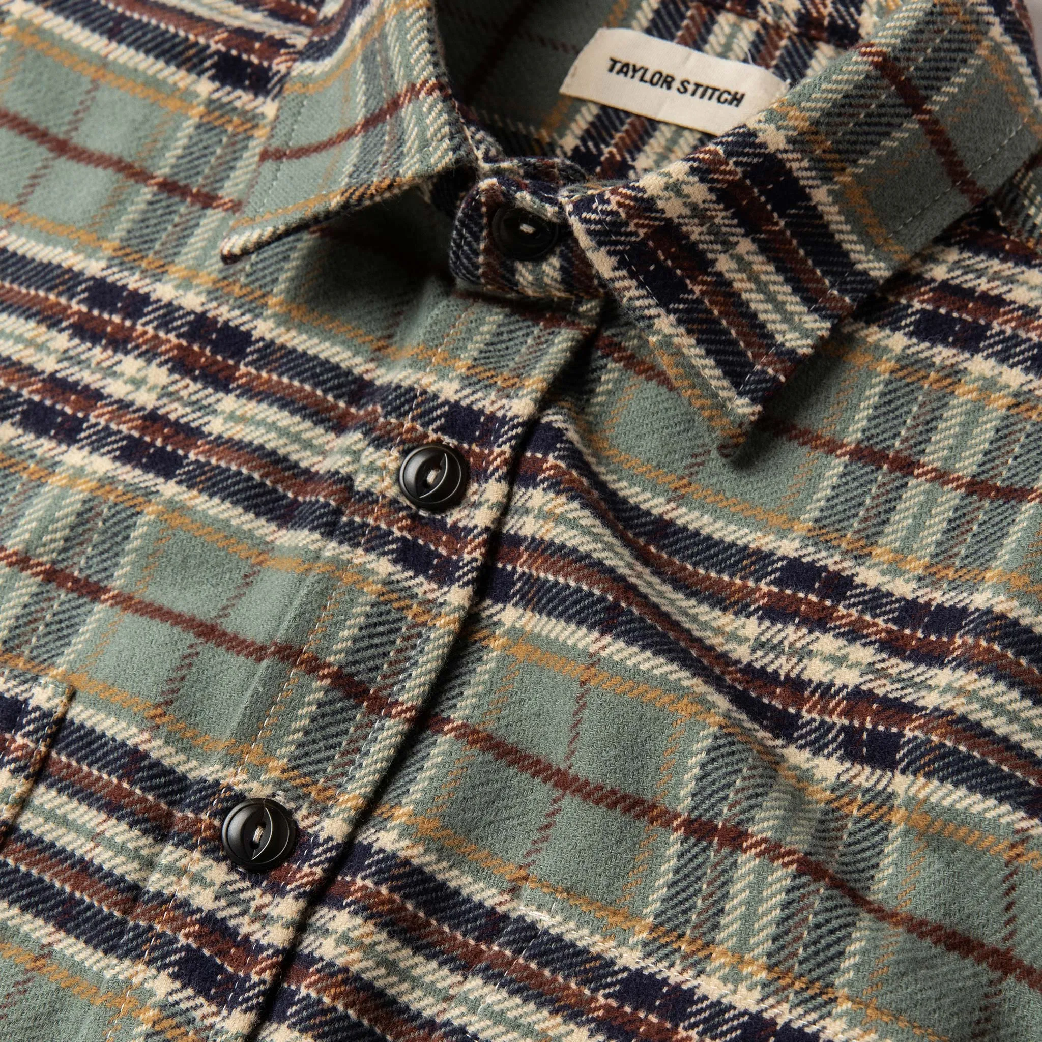 The Crater Shirt in Blue Plaid