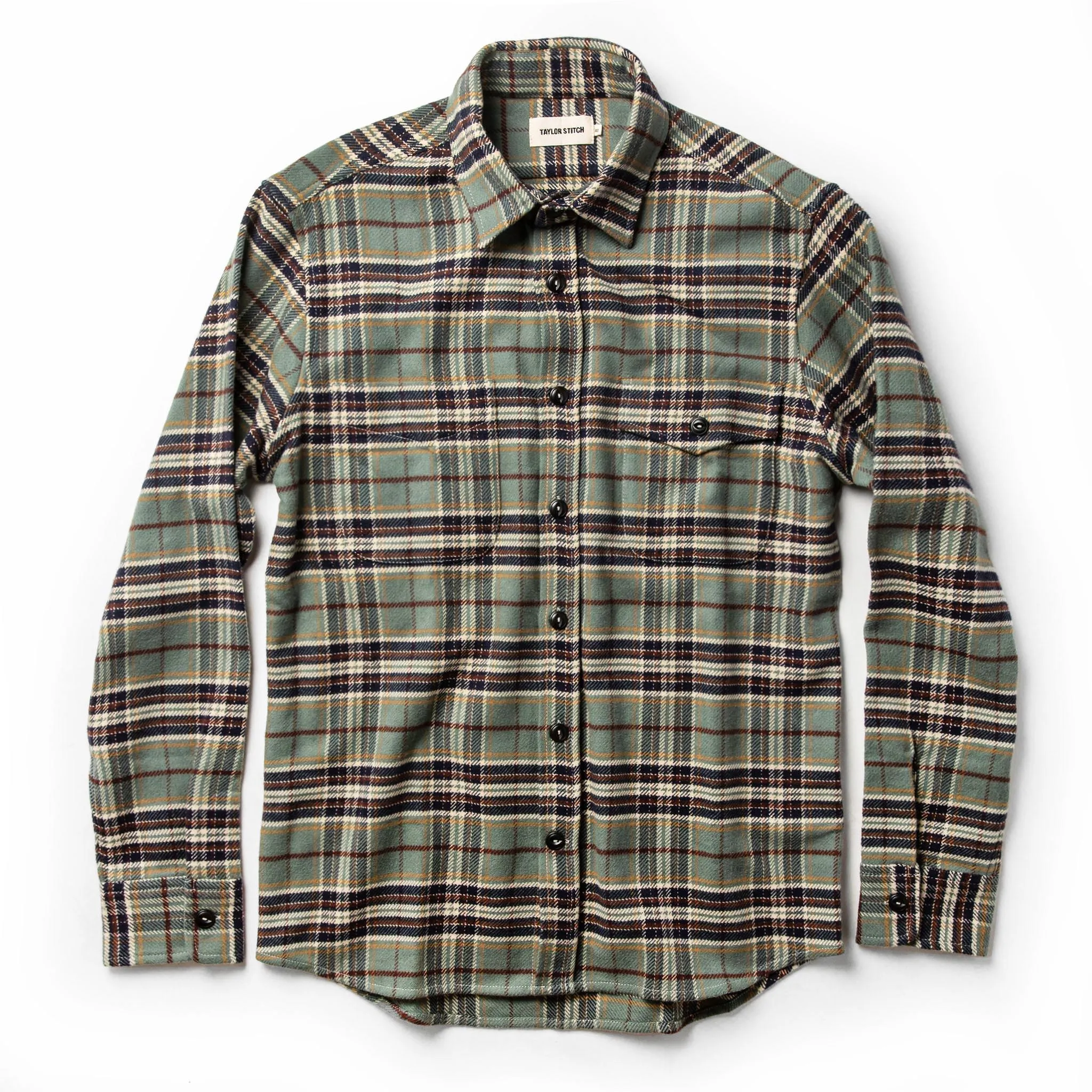 The Crater Shirt in Blue Plaid