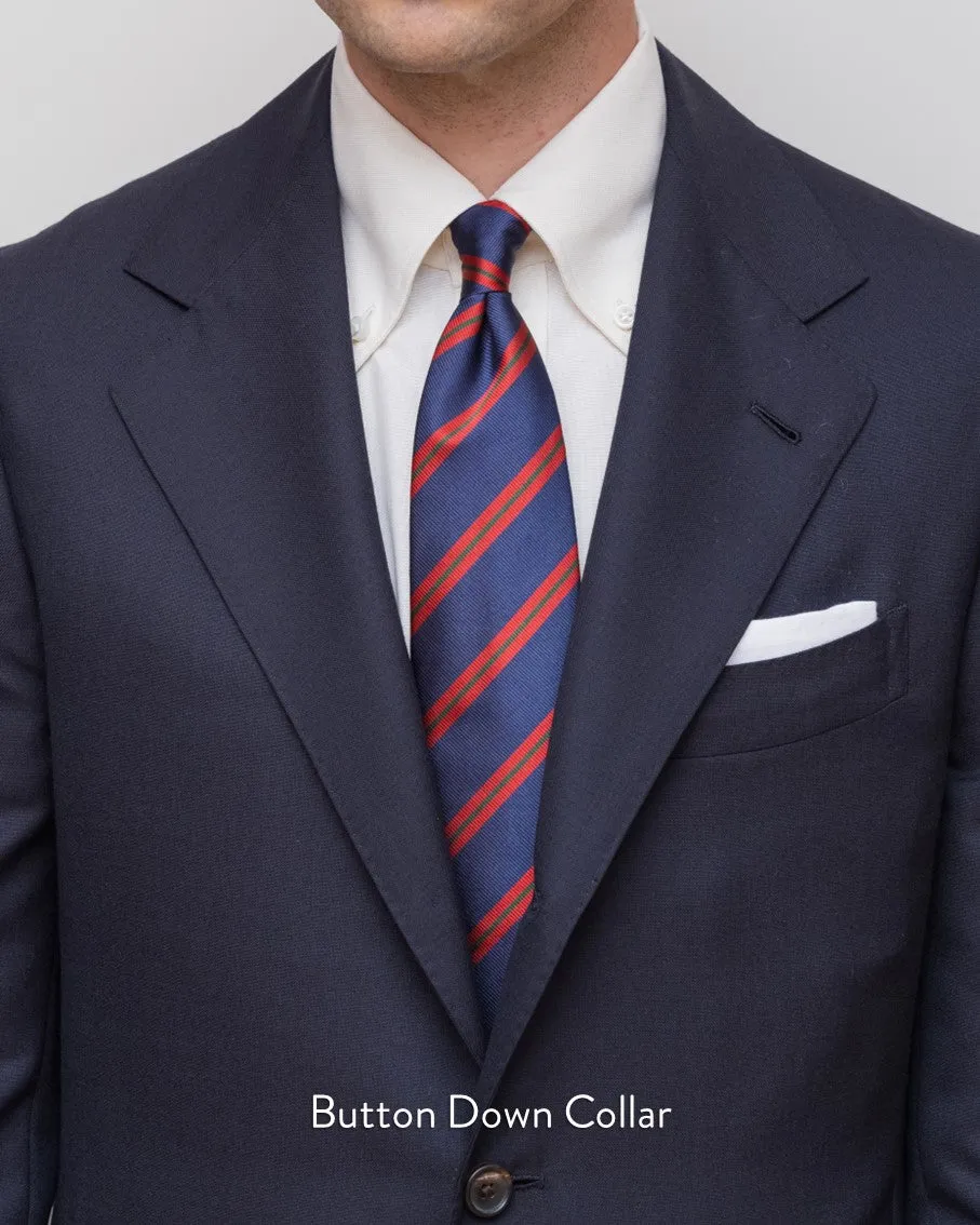 Thomas Mason Indigo Oxford