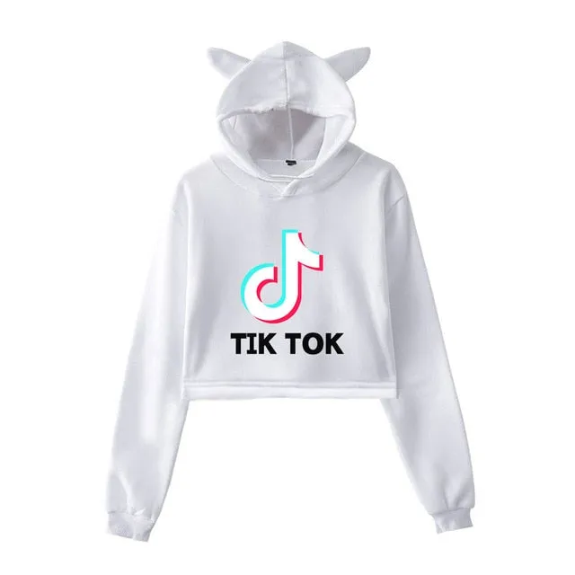 TikTok Cat Crop Top