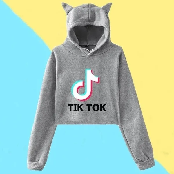 TikTok Cat Crop Top