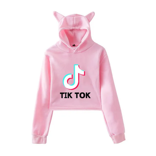 TikTok Cat Crop Top