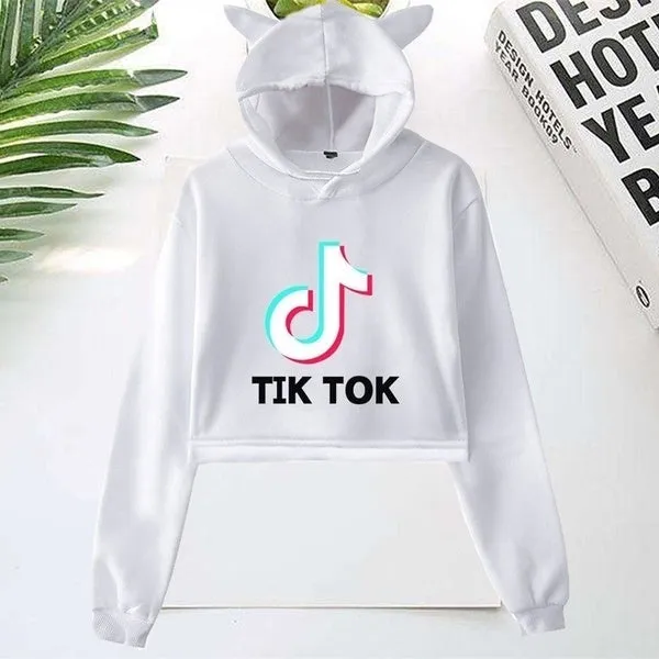 TikTok Cat Crop Top