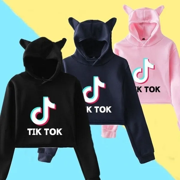 TikTok Cat Crop Top