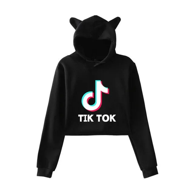 TikTok Cat Crop Top