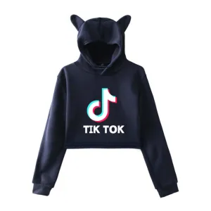 TikTok Cat Crop Top