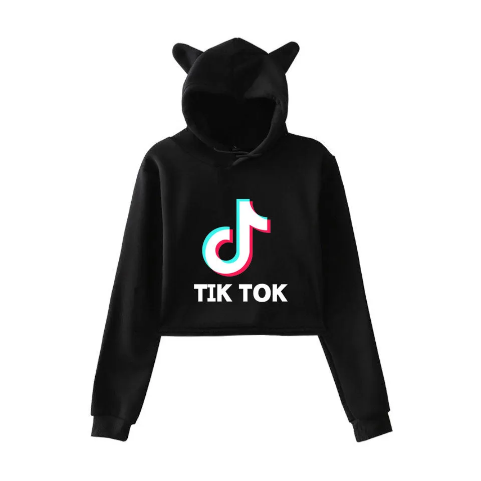 TikTok Cat Crop Top
